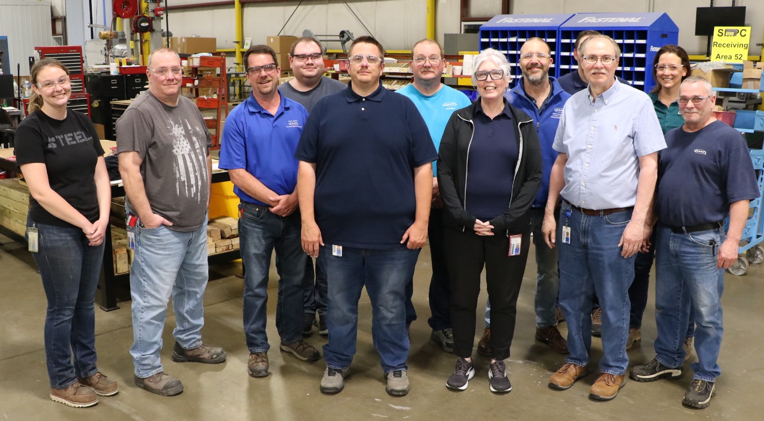 11 members of the Environmental Health and Safety Team for MTM.